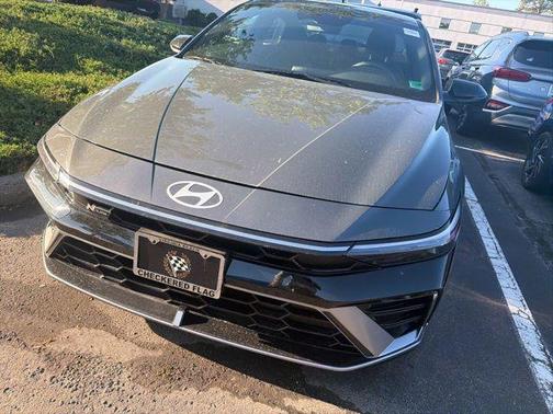 Ecotronic Gray 2025 Hyundai ELANTRA N Line
