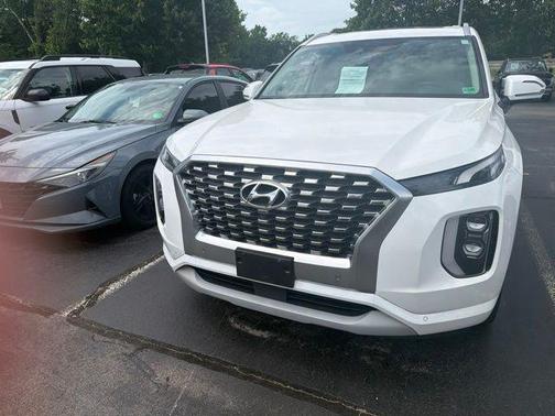 Hyper White 2022 Hyundai PALISADE Limited