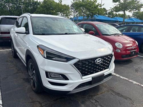 Winter White 2020 Hyundai TUCSON Sport