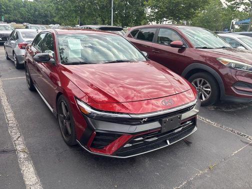Ultimate red 2024 Hyundai ELANTRA N Base