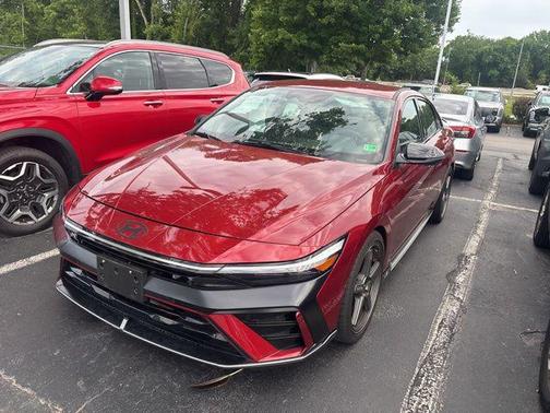 Ultimate red 2024 Hyundai ELANTRA N Base
