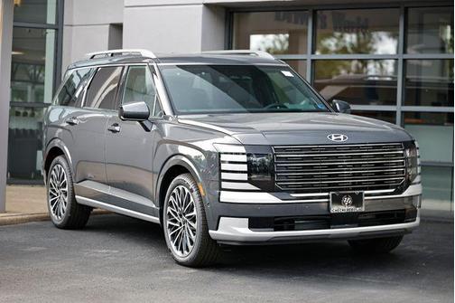 Ecotronic Gray Pearl 2026 Hyundai Palisade Hybrid Calligraphy