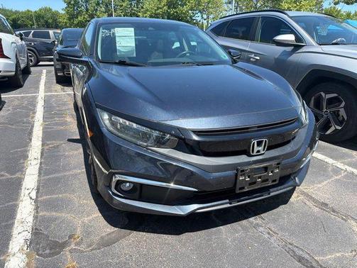 Cosmic Blue Metallic 2020 Honda Civic Touring