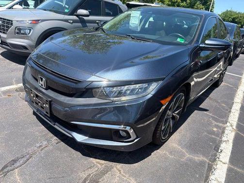 Cosmic Blue Metallic 2020 Honda Civic Touring