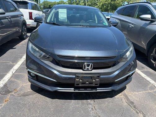 Cosmic Blue Metallic 2020 Honda Civic Touring