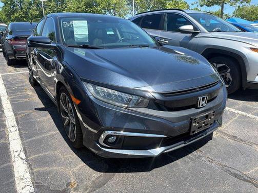 Cosmic Blue Metallic 2020 Honda Civic Touring