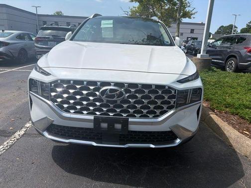 Quartz White 2022 Hyundai SANTA FE Limited