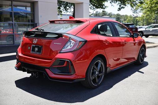 Rallye Red 2020 Honda Civic Sport