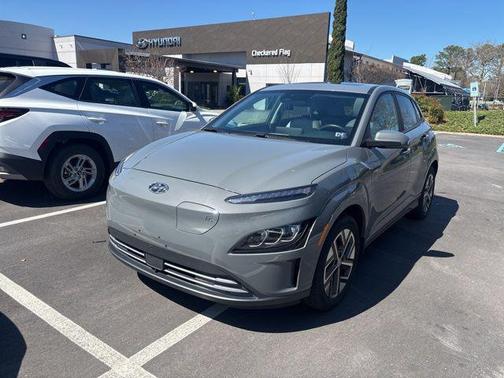 Galactic Gray 2023 Hyundai KONA EV Limited