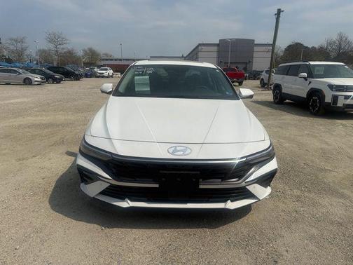 Serenity White 2024 Hyundai ELANTRA Limited