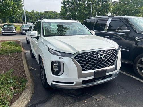 Hyper White 2021 Hyundai PALISADE Calligraphy