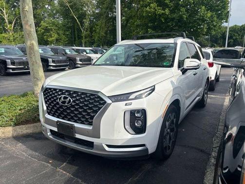Hyper White 2021 Hyundai PALISADE Calligraphy