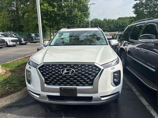 Hyper White 2021 Hyundai PALISADE Calligraphy