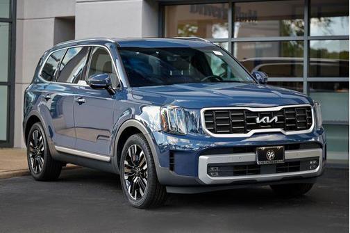 Midnight Lake Blue 2023 Kia Telluride SX Prestige
