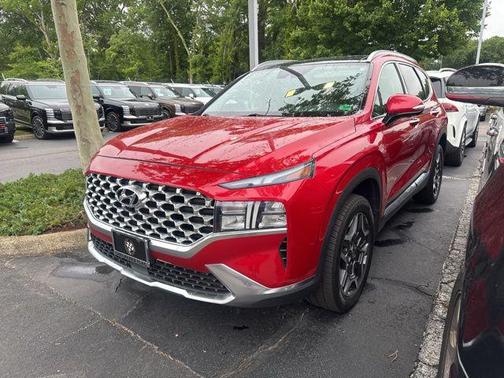 Calypso Red 2023 Hyundai SANTA FE HEV SEL Premium