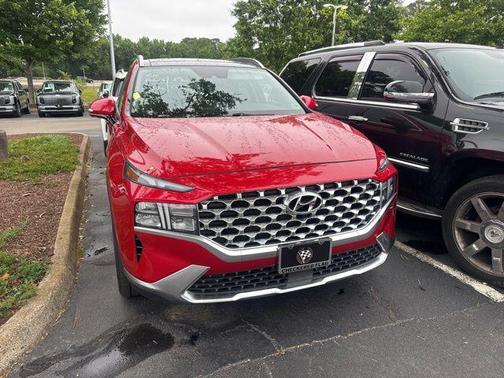 Calypso Red 2023 Hyundai SANTA FE HEV SEL Premium