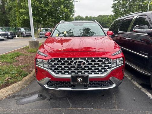 Calypso Red 2023 Hyundai SANTA FE HEV SEL Premium