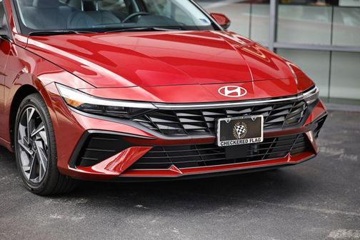 Ultimate Red 2025 Hyundai ELANTRA HEV Limited