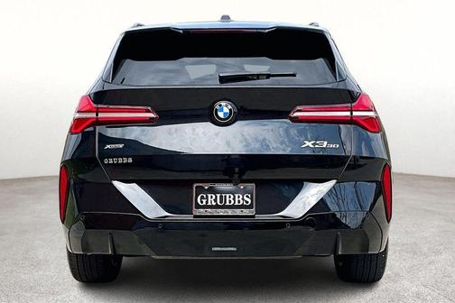 Black Sapphire Metallic 2025 BMW X3 30 xDrive