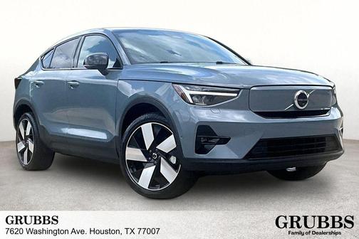 Thunder Gray Metallic 2023 Volvo C40 Recharge Pure Electric Twin Ultimate