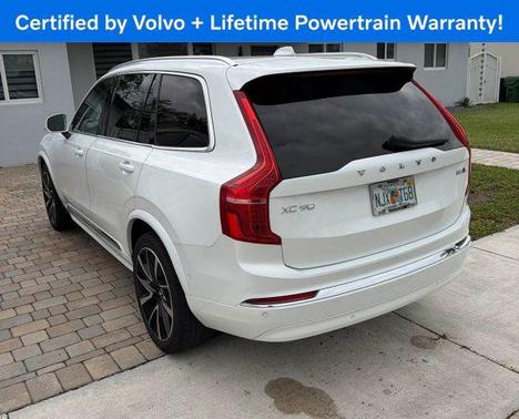 Crystal White 2023 Volvo XC90 B5 Plus