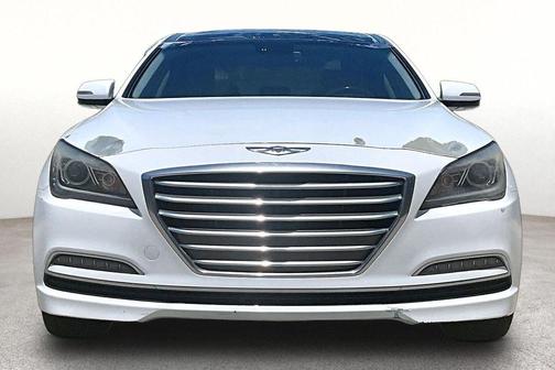 Casablanca White 2016 Hyundai Genesis 3.8