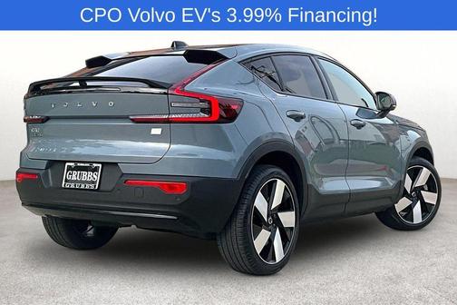 Thunder Gray Metallic 2023 Volvo C40 Recharge Pure Electric Twin Ultimate