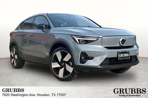 Thunder Gray Metallic 2023 Volvo C40 Recharge Pure Electric Twin Ultimate