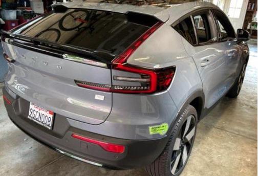 Thunder Gray Metallic 2023 Volvo C40 Recharge Pure Electric Twin Ultimate