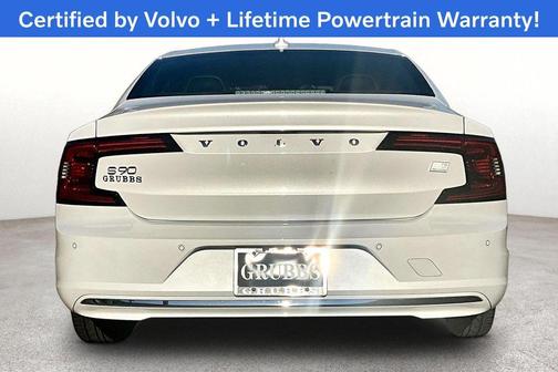 White 2024 Volvo S90 Recharge Plug-In Hybrid T8 Ultimate