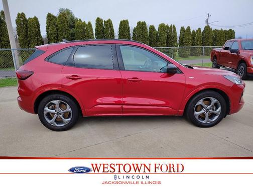 Rapid Red Metallic Tinted Clearcoat 2023 Ford Escape ST-Line