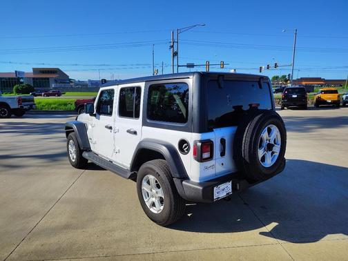 Bright White Clearcoat 2020 Jeep Wrangler Unlimited Sport