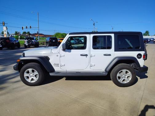 Bright White Clearcoat 2020 Jeep Wrangler Unlimited Sport