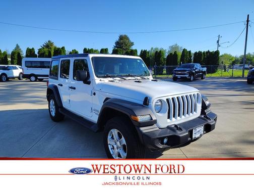 Bright White Clearcoat 2020 Jeep Wrangler Unlimited Sport
