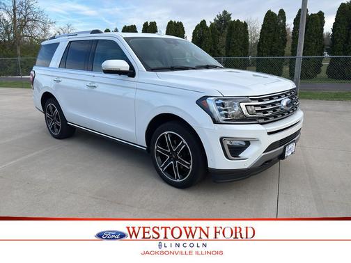 Star White Metallic Tri-Coat 2020 Ford Expedition Limited