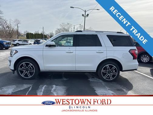 Star White Metallic Tri-Coat 2020 Ford Expedition Limited