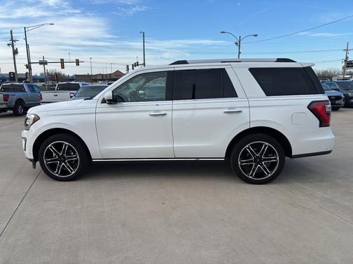 Star White Metallic Tri-Coat 2020 Ford Expedition Limited