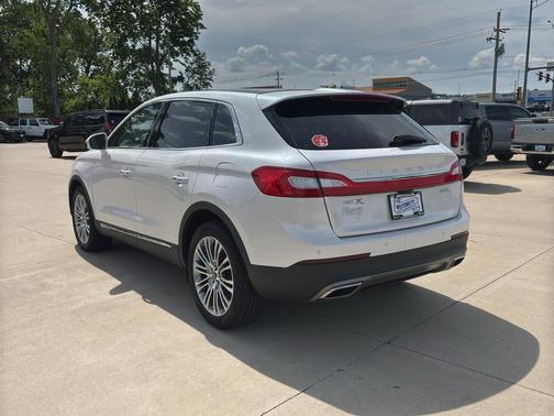 White Platinum Metallic Tri-Coat 2017 Lincoln MKX Reserve