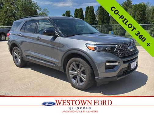 Carbonized Gray Metallic 2023 Ford Explorer XLT