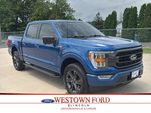 Atlas Blue Metallic 2023 Ford F-150 XLT