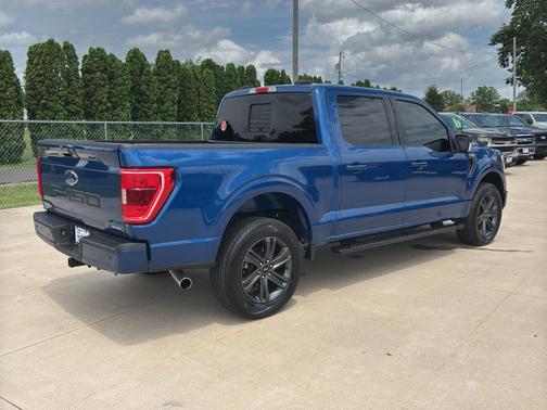 Atlas Blue Metallic 2023 Ford F-150 XLT