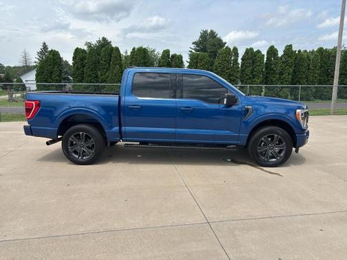 Atlas Blue Metallic 2023 Ford F-150 XLT