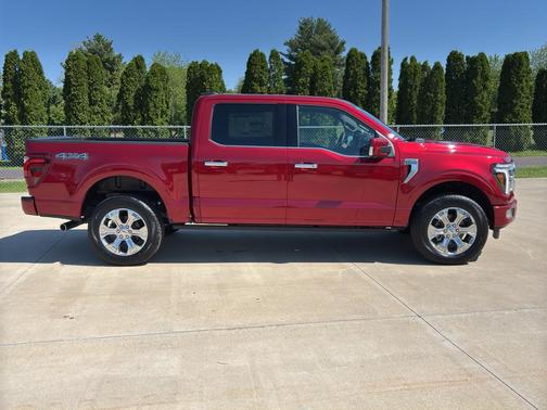 Ruby Red Metallic Tinted Clearcoat 2026 Ford F-150 Platinum