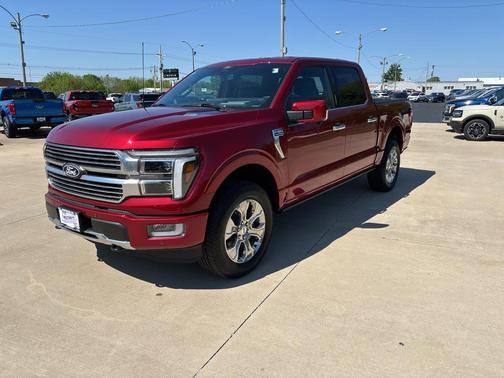 Ruby Red Metallic Tinted Clearcoat 2026 Ford F-150 Platinum