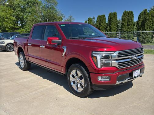 Ruby Red Metallic Tinted Clearcoat 2026 Ford F-150 Platinum
