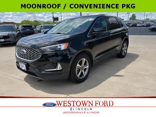 Agate Black Metallic 2024 Ford Edge SEL
