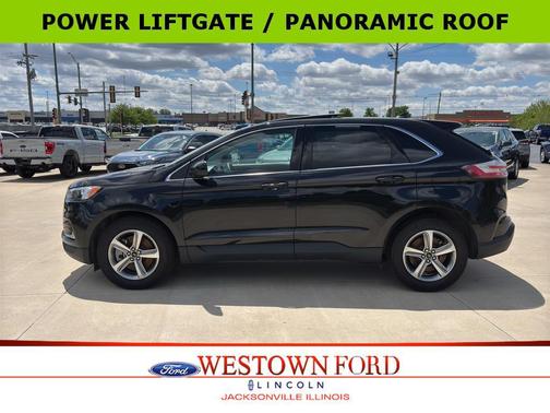 Agate Black Metallic 2024 Ford Edge SEL