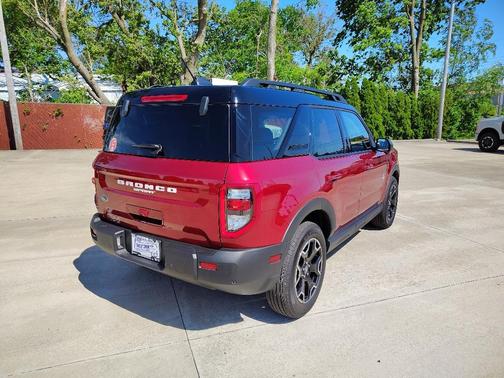 Ruby Red Metallic Tinted Clearcoat 2025 Ford Bronco Sport Outer Banks
