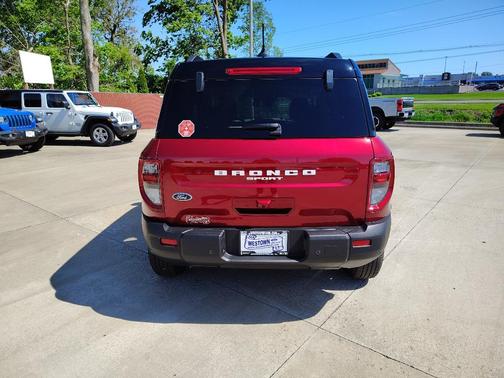 Ruby Red Metallic Tinted Clearcoat 2025 Ford Bronco Sport Outer Banks