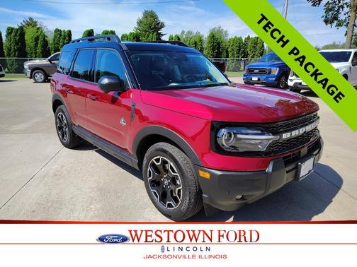 Ruby Red Metallic Tinted Clearcoat 2025 Ford Bronco Sport Outer Banks